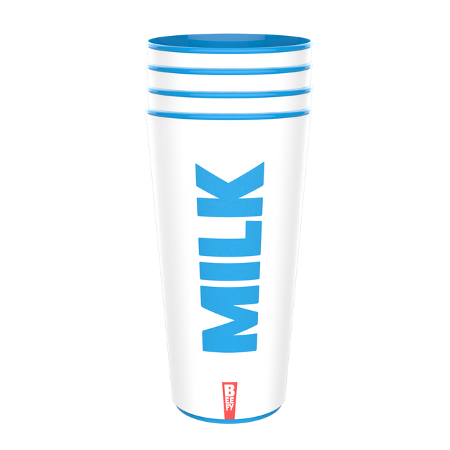 Milk Beefy Cup 4pk